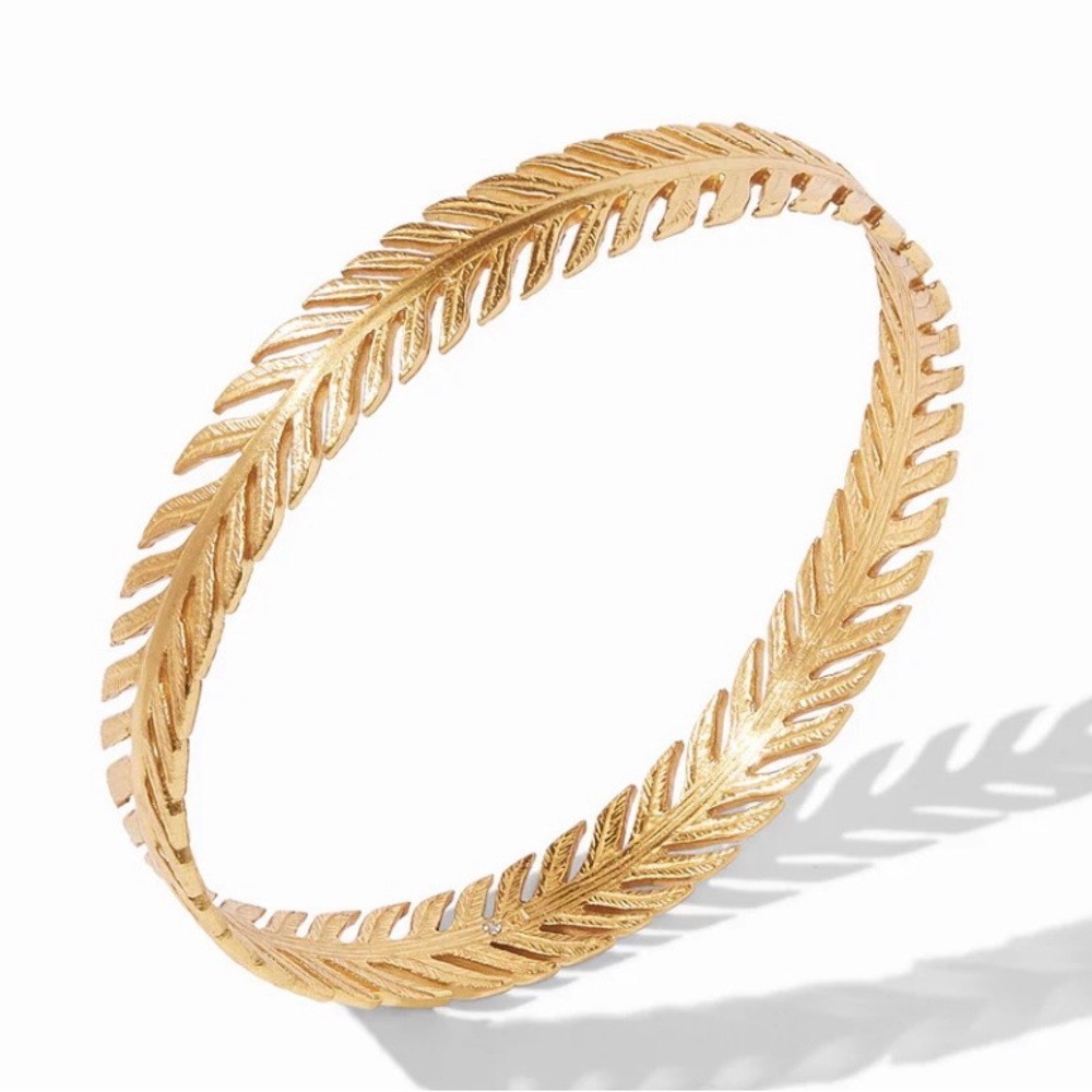 Julie Vos Elegant fern Bangle Bracelet - julie vos hallmark